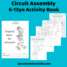 Load image into Gallery viewer, 6-13yo Eagerly Wait for Jehovah JW Circuit Assembly with Circuit Overseer