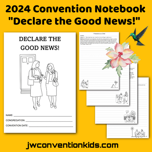 Declare the Good News! Notebook for Teens & Adults for the 2024 JW Convention