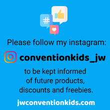 Load image into Gallery viewer, 2-7yo My Own Meeting Book JW PDF