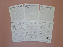 Load image into Gallery viewer, 3 SET Handwriting Scriptures, Songs & Facts PDF