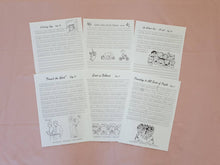 Load image into Gallery viewer, 3 SET Handwriting Scriptures, Songs & Facts PDF