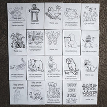 Load image into Gallery viewer, 24 JW Greeting Cards for kids PDF