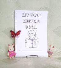 Load image into Gallery viewer, 2-6yo My Own Meeting Book  PDF