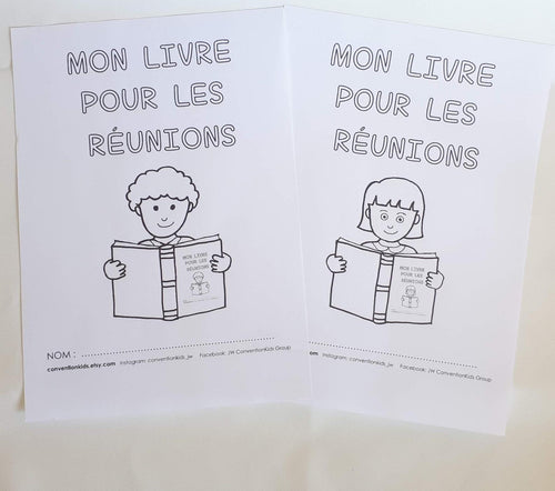 FRENCH 2-6yo My Own Meeting Book for Kids PDF