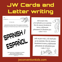 Load image into Gallery viewer, SPANISH Cards for November 21 Service