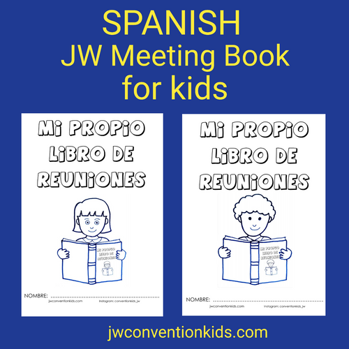 SPANISH Kids My Own Meeting Book PDF
