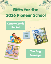 Load image into Gallery viewer, Pioneer Service School JW Gift Candy Packet and Teabag Envelope Printable