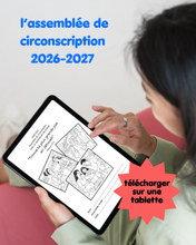 Load image into Gallery viewer, French Français 6-13ans “Trouve ta plus grande joie en Jéhovah” JW Assemblée de circonscription avec un représentant de la filiale