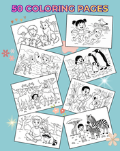 Load image into Gallery viewer, USA Coloring book for JW Kids PDF printable Christian Bible Activity