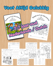 Load image into Gallery viewer, Dutch / Nederlands 2-7jo Voot Altijd Gelukkig Eternal Happiness JW 2026 Convention PDF Printable