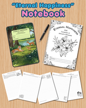 Load image into Gallery viewer, Notebook for 'Eternal Happiness' 2026 JW Convention Printable