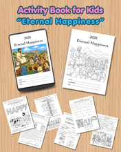 Load image into Gallery viewer, 6-12yo Eternal Happiness JW 2026 Convention PDF Printable