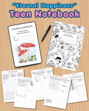 Load image into Gallery viewer, Teen Notebook for 'Eternal Happiness' 2026 JW Convention Printable
