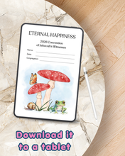 Load image into Gallery viewer, Teen Notebook for 'Eternal Happiness' 2026 JW Convention Printable