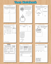 Load image into Gallery viewer, Teen Notebook for 'Eternal Happiness' 2026 JW Convention Printable
