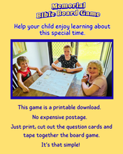 Load image into Gallery viewer, Memorial Bible Game for JW Family Worship Ages 2-102 printable download