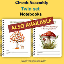 Load image into Gallery viewer, Notebook for JW Assembly with Circuit Overseer Worship With Spirit and Truth 2025 2026 PDF digital download