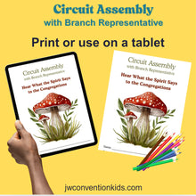 Load image into Gallery viewer, Notebook Set of 2 for the JW Circuit Assemblies 2025 - 2026 with the Branch Representative and Circuit Overseer PDF download Printable