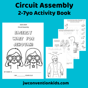 2-7yo Set of 2 JW Circuit Assembly books with Branch Representative and Circuit Overseer