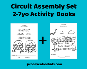 2-7yo Set of 2 JW Circuit Assembly books with Branch Representative and Circuit Overseer