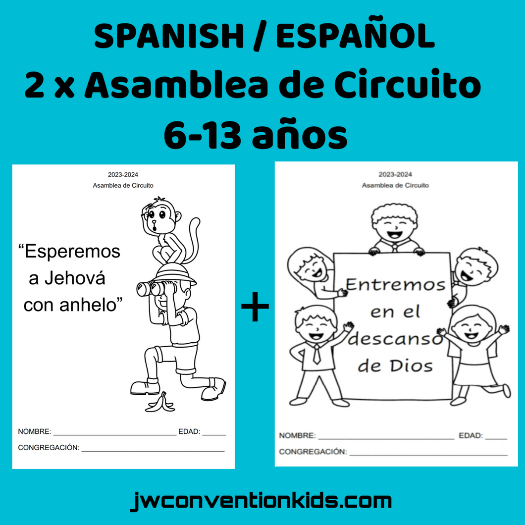 Spanish Español 2 X 6-13 años JW Asamblea de Circuito