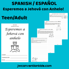 Load image into Gallery viewer, Spanish/Español 2 X Adolescente/Adulto JW Asamblea de Circuito