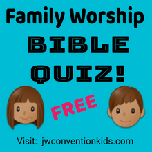 Load image into Gallery viewer, Bible Quiz for Family Worship Free PDF