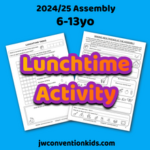 Load image into Gallery viewer, 6-13yo Double Set JW Assembly Activity Books PDF digital download