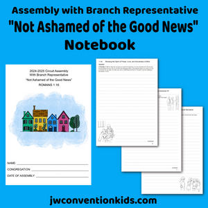 Notebook Double Set for JW Assemblies 2024/25 digital download