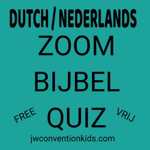 DUTCH Zoom Bible Quiz