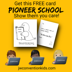 Pioneer School Greeting Card JW PDF Free