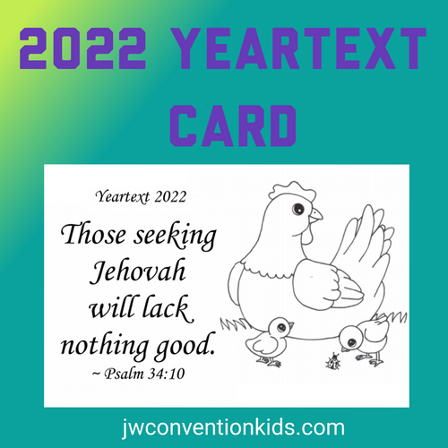 2022 Yeartext Card